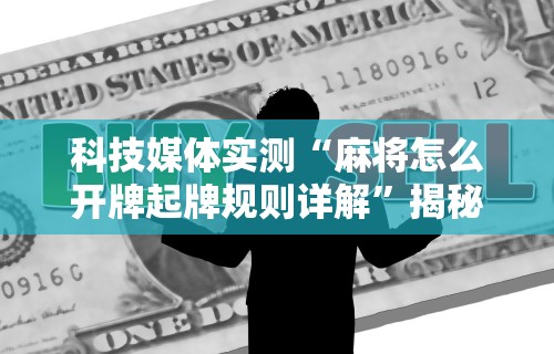 科技媒体实测“麻将怎么开牌起牌规则详解”揭秘透视辅助万能挂用法