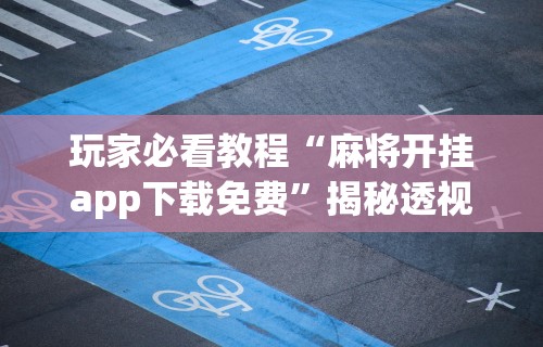 玩家必知“新绍兴麻将有挂吗”详细分享装挂
