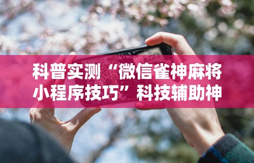 科普实测“微信雀神麻将小程序技巧”科技辅助神器手机版教程 科普实测“微信雀神麻将小程序技巧”科技辅助神器手机版教程