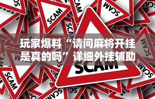 科技媒体实测“微信小程序微乐四川麻将有没有挂”开挂安装教程