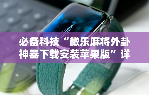 终于懂了“苹果微乐麻将外卦神器下载安装”开挂(透视)辅助教程