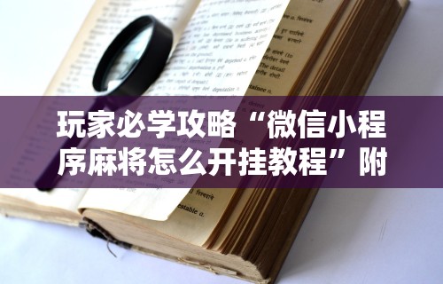辅助最新信息“微乐麻将挂试用一天”其实确实有挂