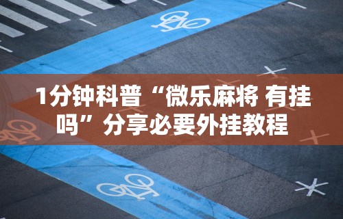 辅助开挂工具“微乐游戏到底有没有挂”附透视挂详细教程 