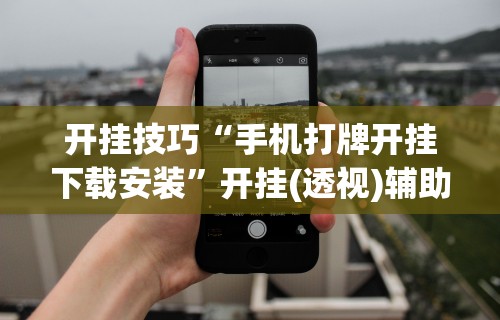 辅助开挂神器“禅游指尖四川麻将是不是有挂”(助赢详细开挂教程)
