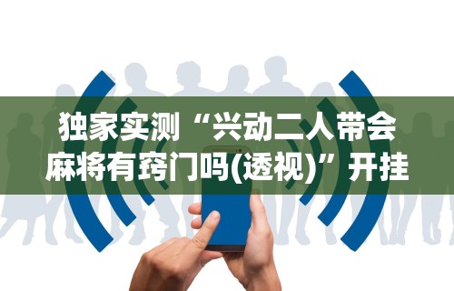 独家实测“兴动二人带会麻将有窍门吗(透视)	”开挂(透视)辅助教程
