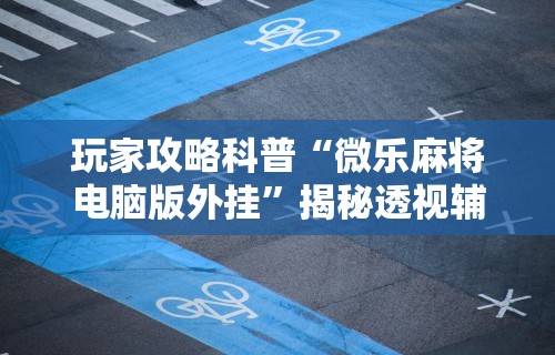 今日必看教程“禅游指尖四川麻将是不是有挂	”详细外挂透视辅助软件教程