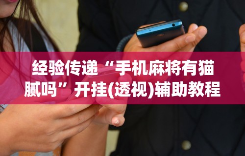 经验传递“手机麻将有猫腻吗	”开挂(透视)辅助教程