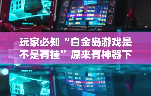 4分钟讲解"白金岛游戏是不是有挂”(透视)其实真的有挂