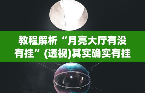 教程解析“月亮大厅有没有挂”(透视)其实确实有挂