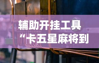 辅助开挂工具“卡五星麻将到底有没有挂透视辅助”(详细开挂教程)