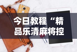 今日教程“精品乐清麻将控制来牌软件”科技辅助神器手机版教程