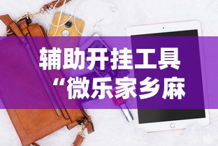 辅助开挂工具“微乐家乡麻将开挂神器下载软件”分享必要外挂教程