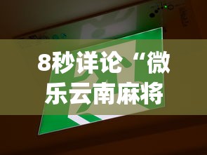 8秒详论“微乐云南麻将为什么一直输”(果然有透视挂)